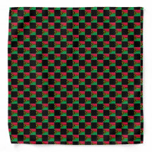 Chequered Vanuatu Flag Pattern