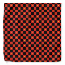Chequered Vietnam Flag Pattern