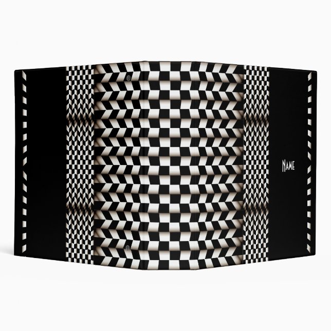 Chèques classeurs en noir blanc (Arrière-plan)