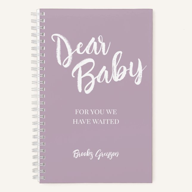 Cher Bébé, Journal de Grossesse Souvenir (Recto)