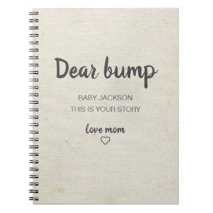 Cher Bump Keepsaké Journal de grossesse