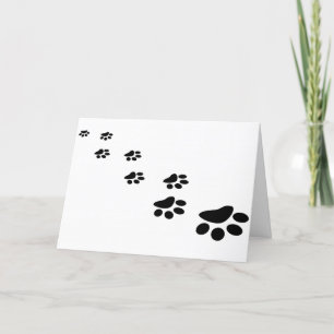 Cher chien papa Maman Personnalisation Carte de no