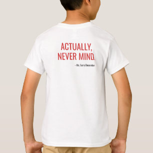 Cher Père Noël, je peux expliquer - T-Shirt de Noë