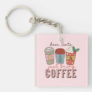 Cher Père Noël Latte de café de Noël