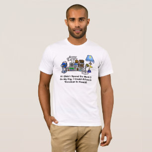 Cher Rig vs Hawaii Vacation Ham Radio Tshirt