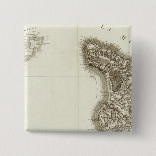 Cherbourg 2 Inch Square Button