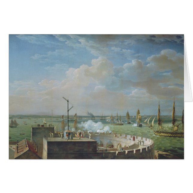 Cherbourg Harbour, 1822 (Front Horizontal)