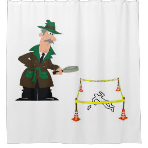 Chercheur de rideau de douche