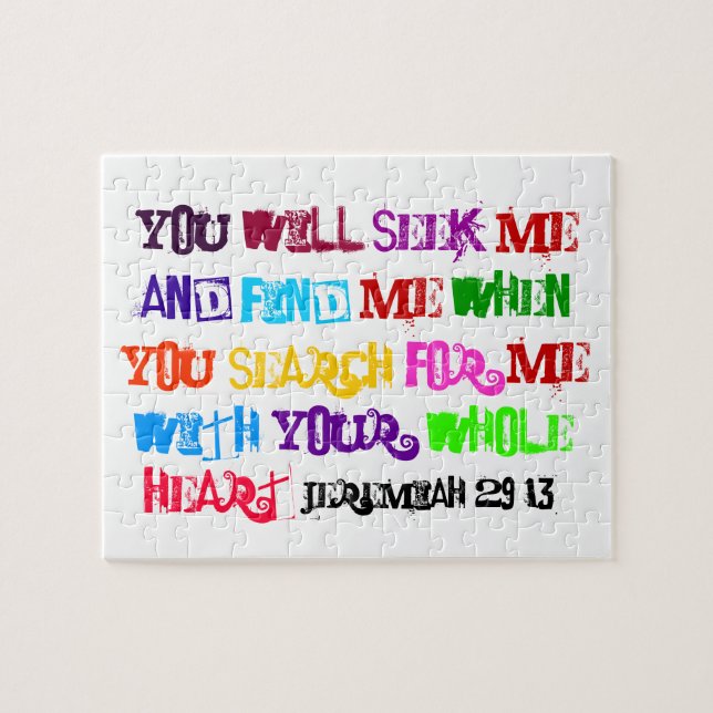 cherchez-et trouvez-moi puzzle de vers de bible (Horizontal)