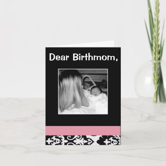 Chère carte mère de naissance (Devant)