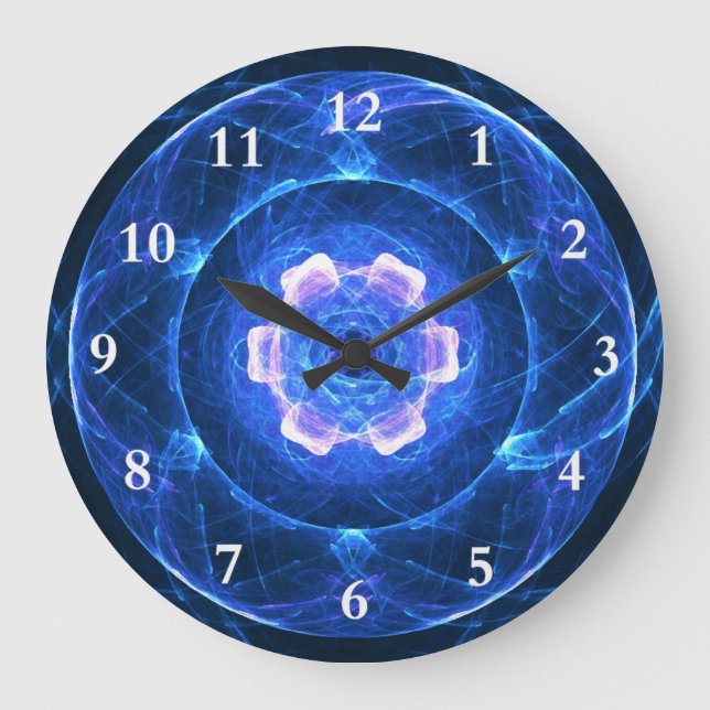 Cherenkov Radiation Large Clock (Front)