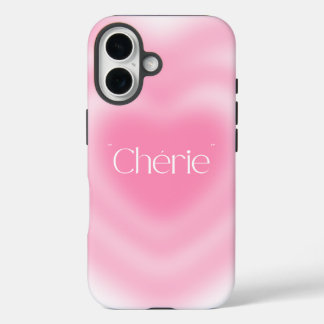 Cherie Pink Heart Iphone Case | Pink Aesthetic 