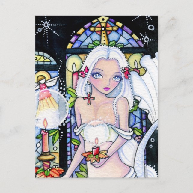 Cherish Christmas - Postcard (Front)
