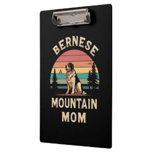 Cherish Your Love: Bernese Mountain Dog Mom Clipboard