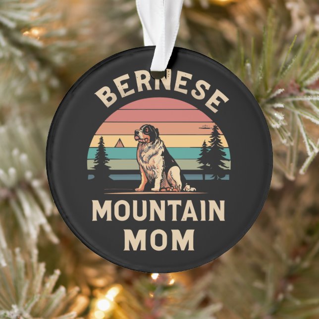 Cherish Your Love: Bernese Mountain Dog Mom Ornament (Tree)