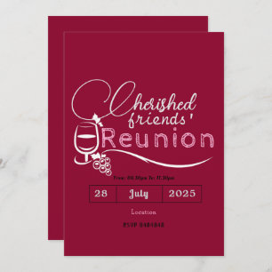 cherished Friends' Reunion Invitations 