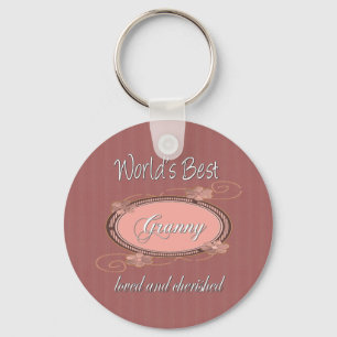 Cherished Granny Keychain