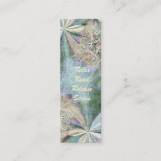 Cherished Memories Book Mark Mini Business Card