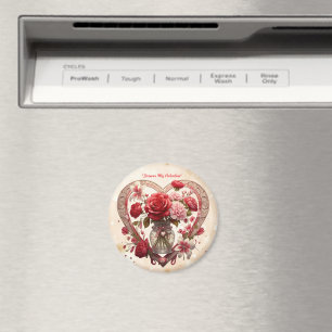 "Cherished Rose Moments" Magnet