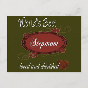 Cherished Stepmom Postcard