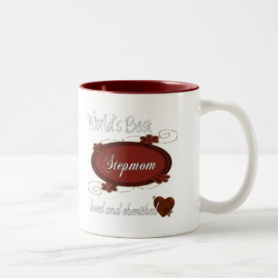 Cherished Stepmom Two-Tone Coffee Mug