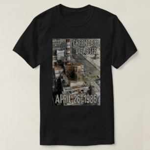 Chernobyl Disaster 1986 Aerial View T-Shirt