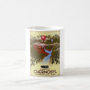 Chernobyl, Pripyat, ukraine Travel poster Magic Mug
