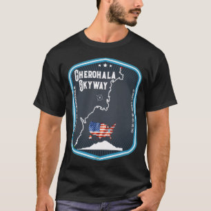 Cherohala Skyway National Scenic Byways Tennessee  T-Shirt