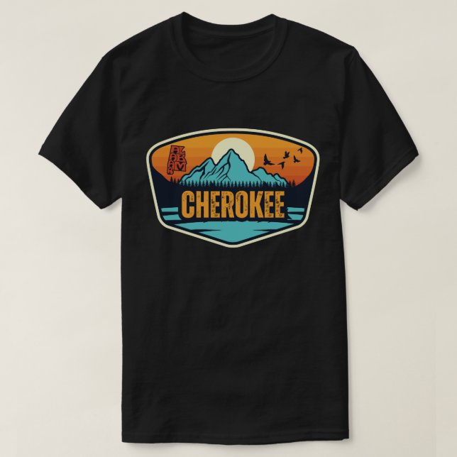 Cherokee, Alabama T-Shirt (Design Front)
