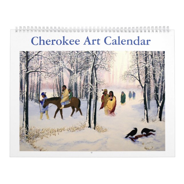 Cherokee Art Calendar (Cover)