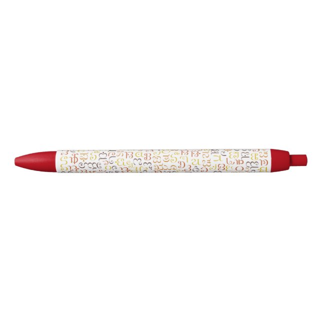 Cherokee Black Ink Pen (Front)