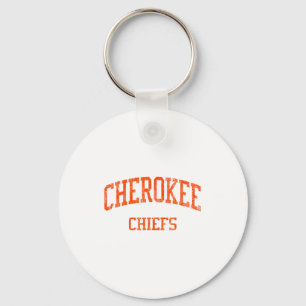 Cherokee High School Hs Marlton Nj Vintage Srts Keychain