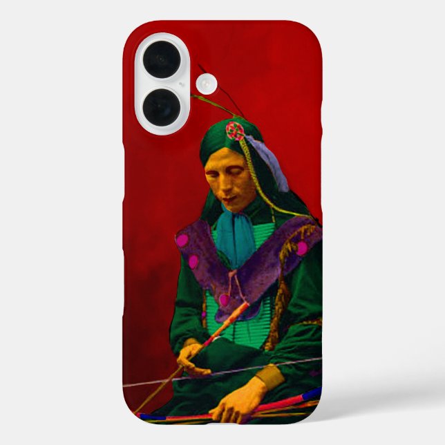 Cherokee Indian Pop Art Case-Mate iPhone Case (Back)