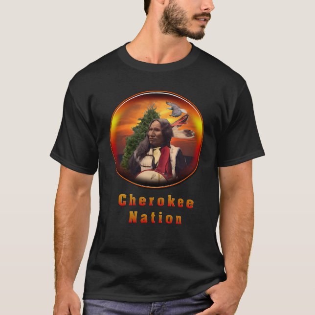 Cherokee indians T-Shirt (Front)