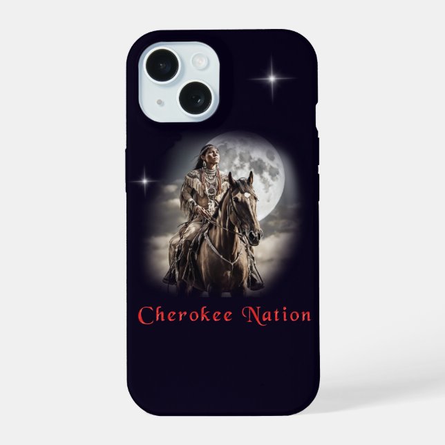 Cherokee iPhone 15 Case (Back)
