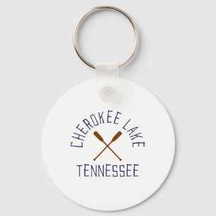 Cherokee Lake Tennessee Outdoors Vintage Keychain