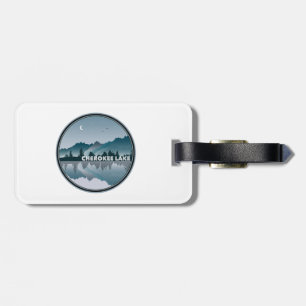 Cherokee Lake Tennessee Reflection Luggage Tag