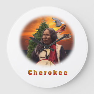 Cherokee Large Clock