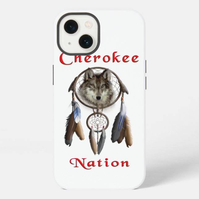 Cherokee nation iPhone case (Back)