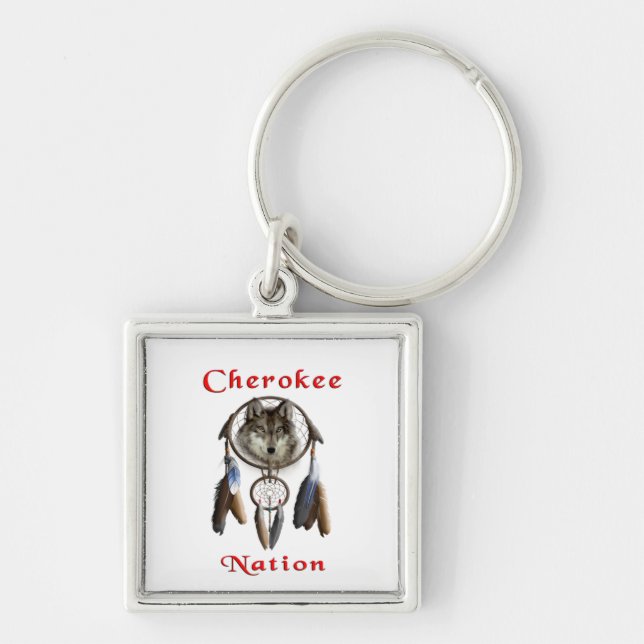 Cherokee Nation Keychain (Front)