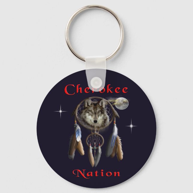 Cherokee nation keychain (Front)