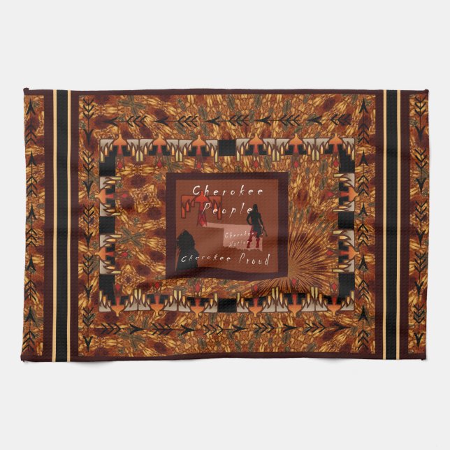 Cherokee Nation Kitchen Towel (Horizontal)