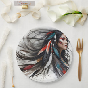 Cherokee Pride 4 Paper Plate