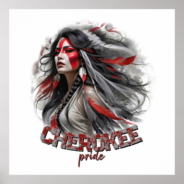 Cherokee Pride Poster (Front)