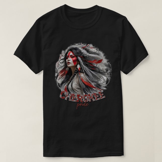 Cherokee Pride T-Shirt (Design Front)