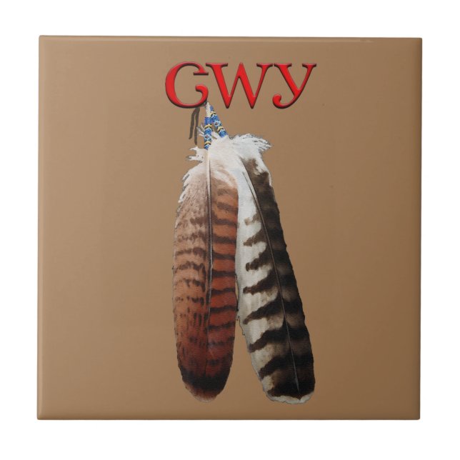 Cherokee Pride Tile (Front)