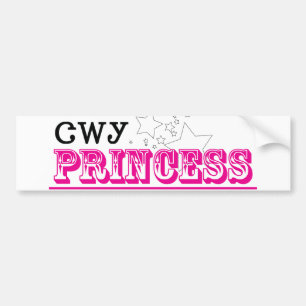 Cherokee Princess Bumper Sticker