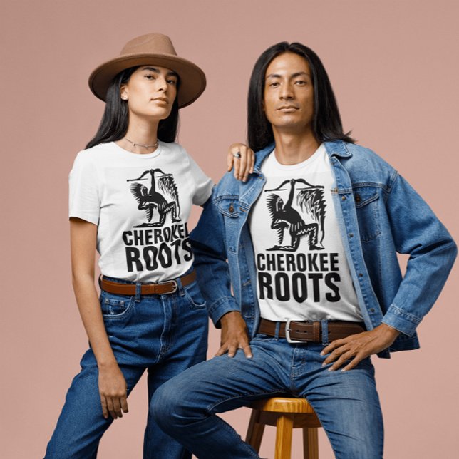 CHEROKEE ROOTS -NATIVE AMERICAN INDIAN T-Shirts (Creator Uploaded)