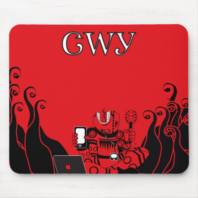 Cherokee Sings Technology Mouse Pad (Front)