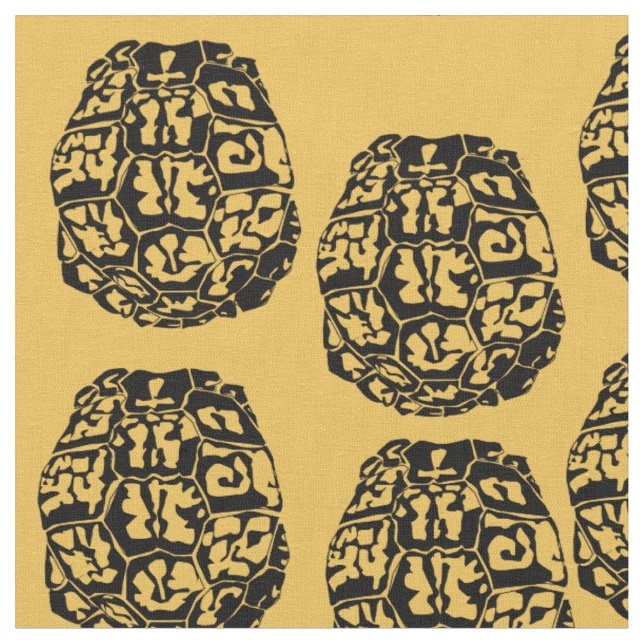 Cherokee Turtle Fabric (Close Up)